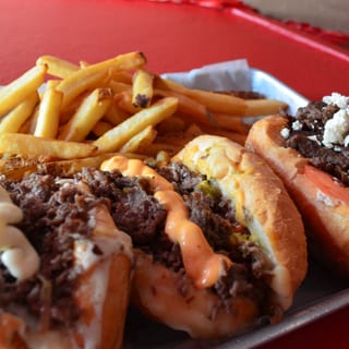Cheesesteak Sampler Platter